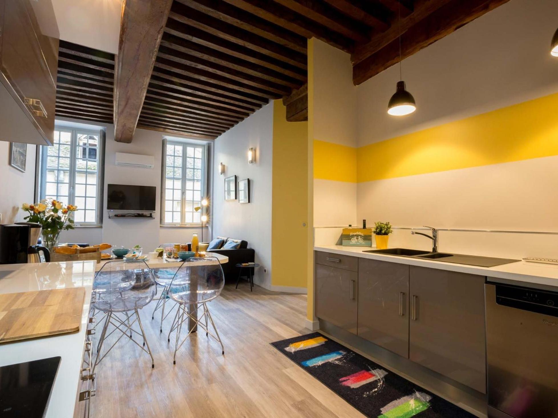 Residence Beaune Sweet Home, 4 Appartements D'Exception Avec Parking Inclus Номер фото