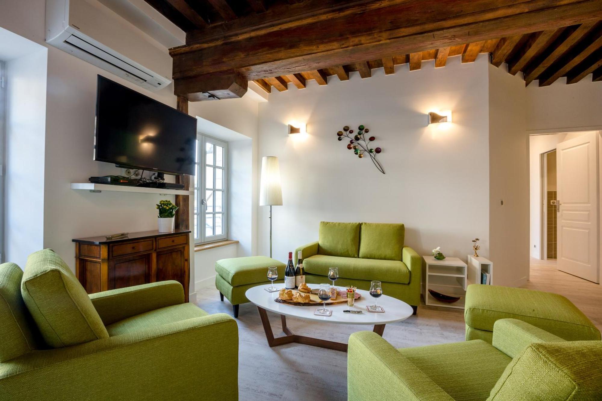 Residence Beaune Sweet Home, 4 Appartements D'Exception Avec Parking Inclus Номер фото